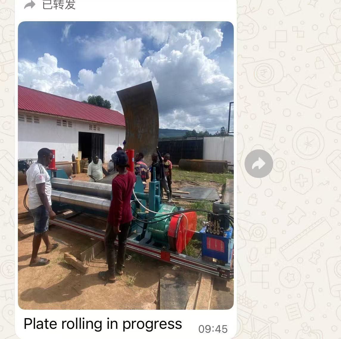 Plate Rolling Machine